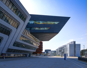 Campus der Wirtschaftsuniversität Wien, moderne Architektur