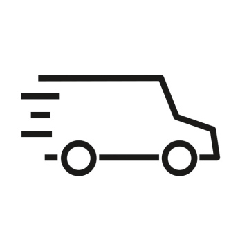Auto Lieferung kostenlos Symbol