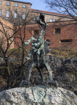Wawel Drachenskulptur, Denkmal