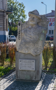 Denkmal für Andrzej Małkowski in Tarnów