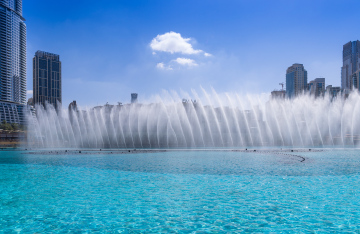 Tanzender Brunnen von Dubai