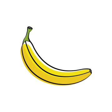 Bananenillustration