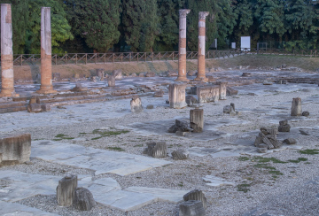 Antike Aquileia-Ausgrabungen