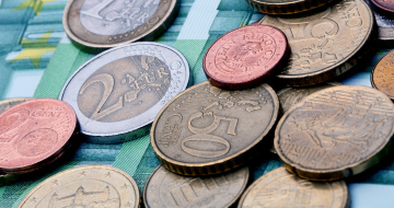 Euro-Münzen und Banknoten