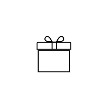 Geschenk in Box-Symbol