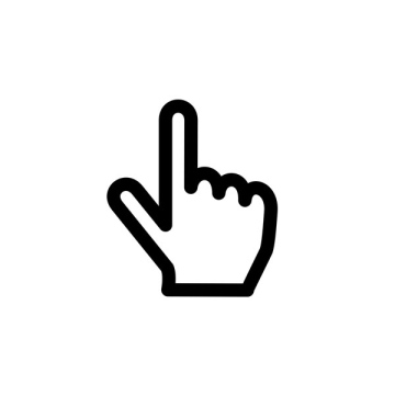 Finger, Hand, Klick, freies Symbol