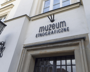Eintritt in das Ethnographische Museum in Krakau, Polen