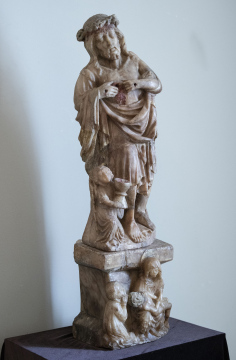 Jesusfigur. Skulptur aus der Sammlung des Potocki-Palastes