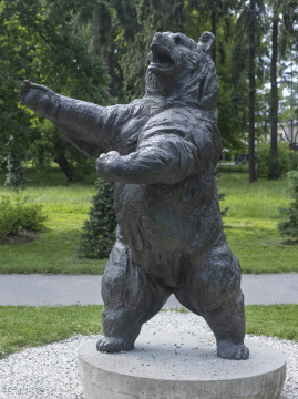 Wojtek der Bär, Denkmal im Jordan Park