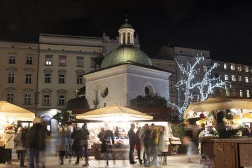 Weihnachtsmarkt in Krakau