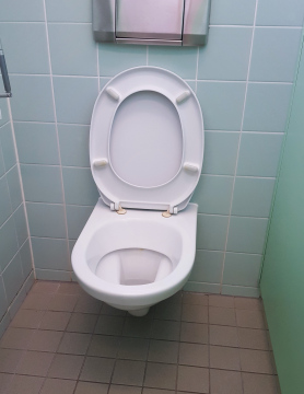 Gewöhnliche Toilette