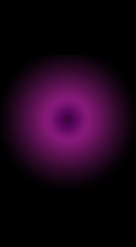 Mitte, ein lila Kreis auf einem schwarzen Hintergrund