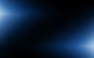 Ein dunkler Hintergrund mit hellen Glitzern von verschiedenen Seiten. Blaue Lichter.