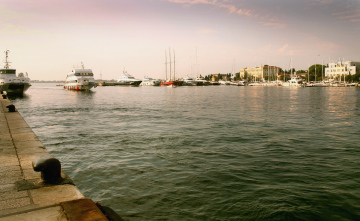 Der Hafen von Zadar