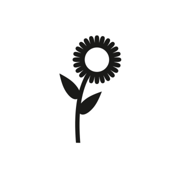 Blumensymbol, Vektor kostenloser Download