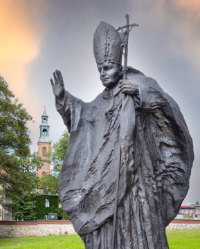 Denkmal für Johannes Paul II. in Piekary Śląskie