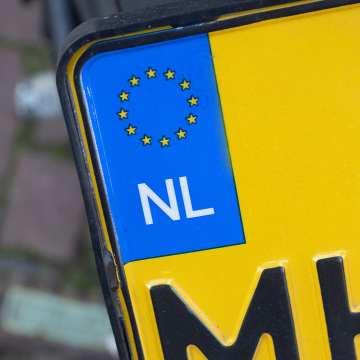 NL, Niederlande, Nummernschild