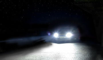 Auto in der Nacht