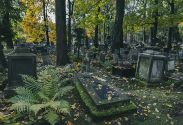 Gräber auf dem Alten Friedhof