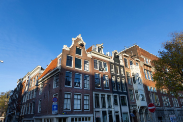 Gebäude im historischen Teil von Amsterdam