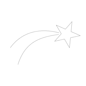 Der Stern von Bethlehem Ikone, Vektor