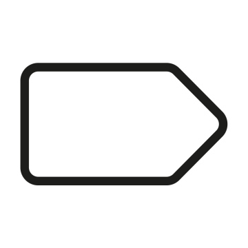 Kostenloses Label-Symbol