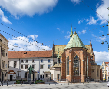 Allerheiligenplatz in Krakau