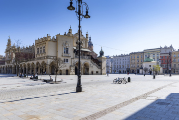 Tuchhallen auf dem Marktplatz in Krakau