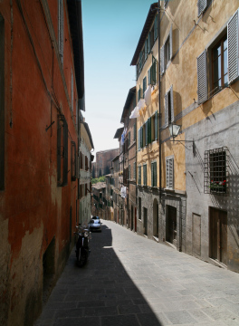 Siena in der Sonne