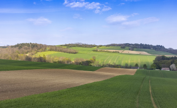 Ackerland auf dem Land