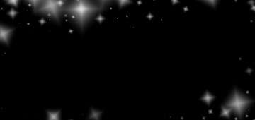 Schwarzer Hintergrund, Banner mit Sternen