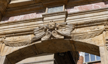 Architektonische Details auf dem Wawel