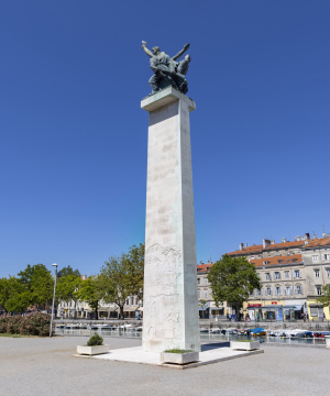 Denkmal für die Befreiung von Rijeka Kroatien