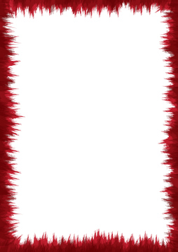 Rahmen, rote Pinselspuren, EPS-Hintergrund