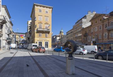Autoverkehr Rijeka in der Stadt