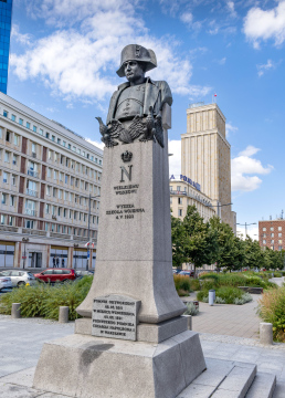 Denkmal für Napoleon Bonaparte in Warschau