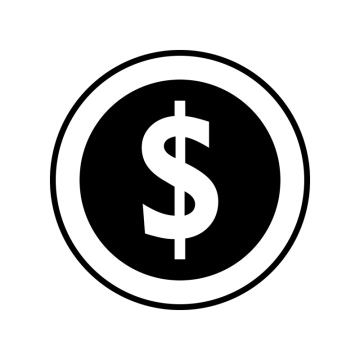 Dollar-Vektor-Symbol