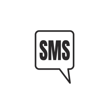 SMS-Symbol, Symbol, Sprechblase