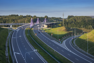 Autostradowy Brücke in Mszana