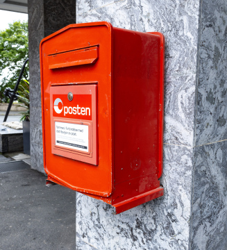 Roter Briefkasten, Norwegen