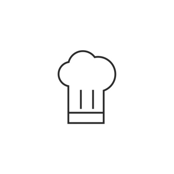 Kochmützen-Symbol