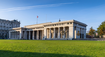 Äußeres Burgtor, Hofburg, Wien, Österreich