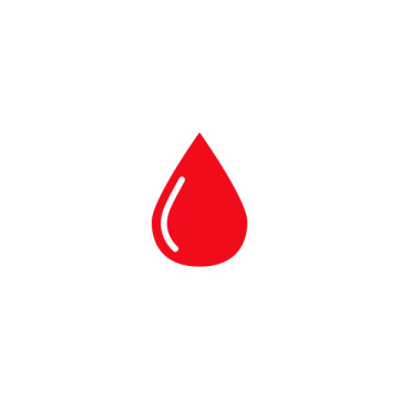 Blutstropfen-Symbol