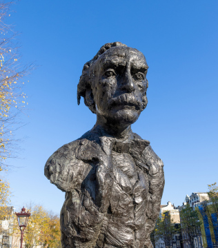 Multatuli-Denkmal, Skulptur in Amsterdam