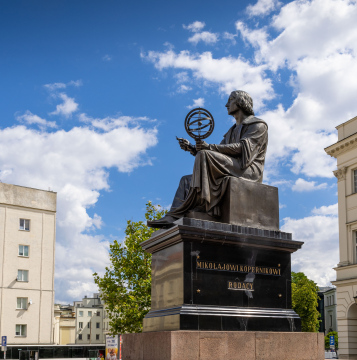 Denkmal von Nicolaus Copernicus in Warschau