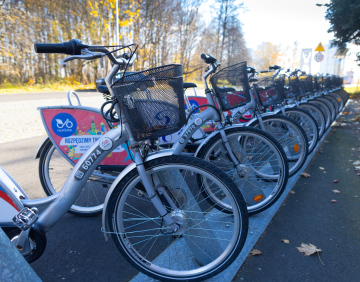Citybikes in Chorzów kostenloses Foto