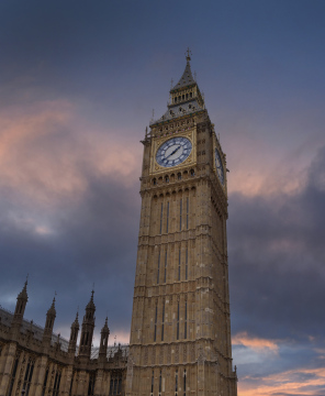 Big Ben Clock Tower in London