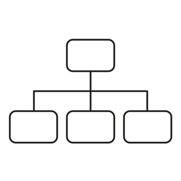 Hierarchiesymbol, Vektor