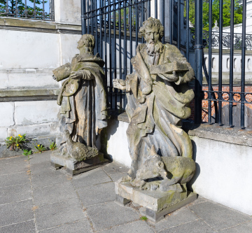 Statuen von Heiligen, Częstochowa