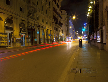 Straßen in der Nacht